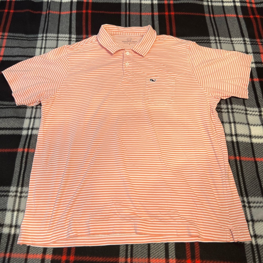 Vineyard Vines Striped Polo T-shirt